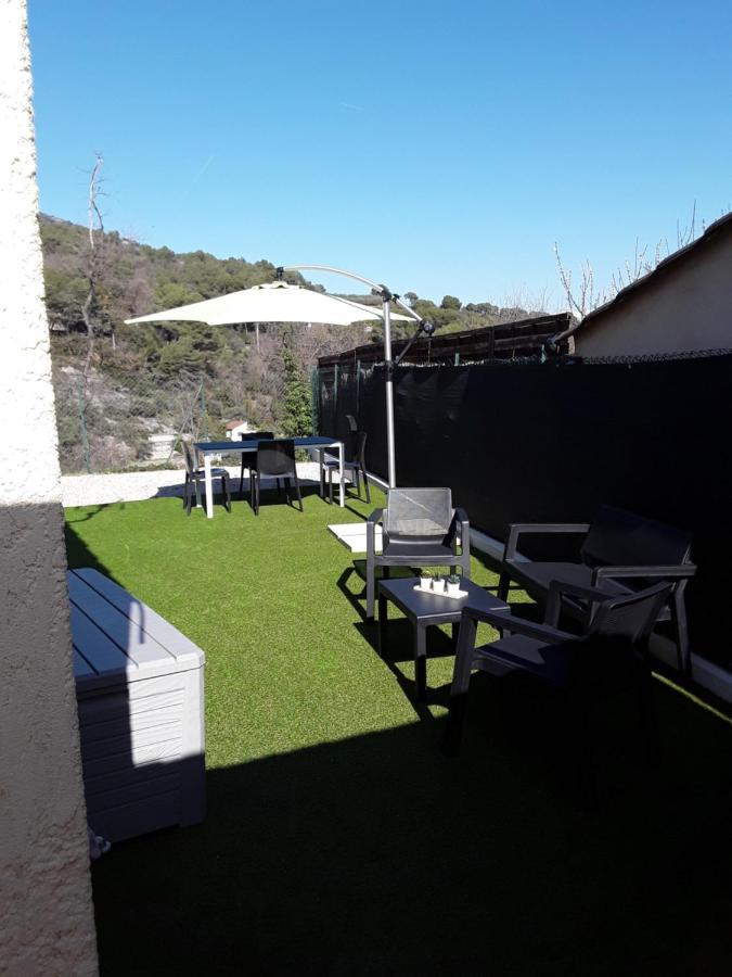 דירות Gattières F1 Avec Un Espace Jardin מראה חיצוני תמונה